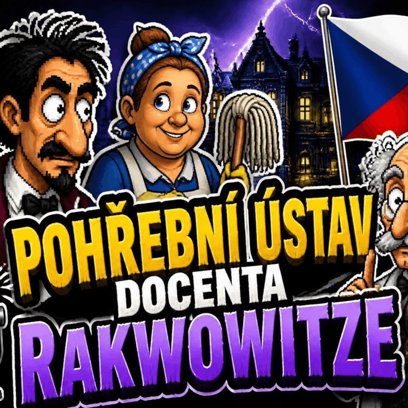 Pohřební ústav docenta Rakwowitze – textová adventura k&nbsp;popukání